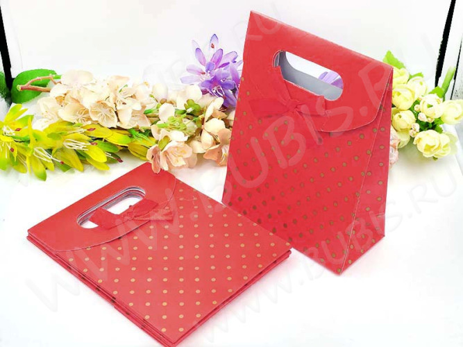 Сумочка подарочная 35 на липучке 16,5*12,5*6см (упаковка)