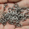 Купить Колечки 07 8*8*2мм античное серебро (акрил ССВ) (50шт.) с доставкой по России