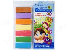 Полимерная глина Артефакт набор 7507-18 7 натуральных цветов 140г