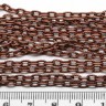 Купить Цепочка I079 с узором звено 4,7*3мм античная медь (Iron) (50см) с доставкой по России