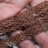 Купить Цепочка I079 с узором звено 4,7*3мм античная медь (Iron) (50см) с доставкой по России