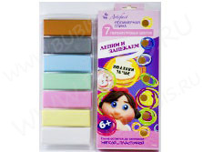 Полимерная глина Артефакт набор 7507-38 7 перламутровых цветов 140г