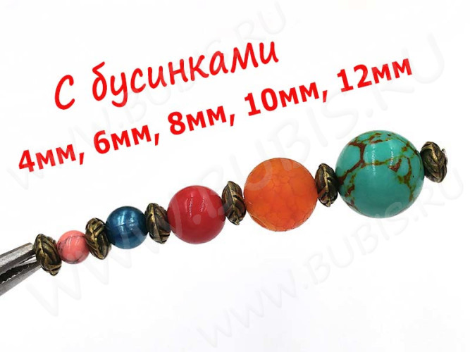 Рондели 086 Узел 6*6*3мм античная бронза (литьё) (10шт.)