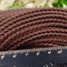 Шнур кожаный 40 натуральный плетёный круглый 3мм коричневый (1м) Купить Шнур кожаный 40 натуральный плетёный круглый 3мм коричневый (1м) с доставкой по России