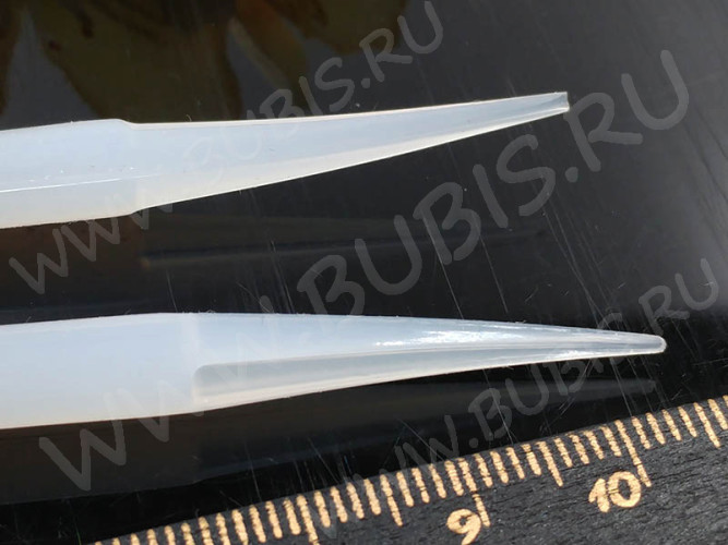 Инструмент для работы со смолой 01 силиконовая палочка 9см полупрозрачная (инструменты для бижутерии)