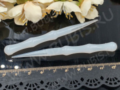 Инструмент для работы со смолой 01 силиконовая палочка 9см полупрозрачная (инструменты для бижутерии)