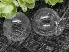 Пузырь стеклянный 23 примерно 32*30мм (горлышко 20-21мм) прозрачный (стекло)