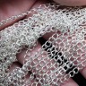 Купить Цепочка I077 простая кручёная звено 5*3,5мм серебристая (Iron) (50см) с доставкой по России