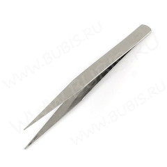 Пинцет 05 с прямыми носиками 133мм никель (инструменты для бижутерии)