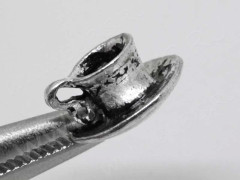 Подвеска Кружка 04 Чайная пара 3D 12*10*7мм античное серебро (литьё)