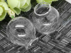 Пузырь стеклянный 24 примерно 27*25мм (горлышко 12-14мм) прозрачный (стекло)