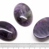 Купить Кабошон каменный 050 Овал 25*18*6,5мм Аметист натуральный (камни) с доставкой по России