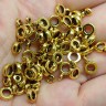Купить (СКИДКИ!!!) Бусина с петлёй 031 Бейл плоский 9,7*6,5*1,9мм античное золото (литьё) (10шт.) с доставкой по России