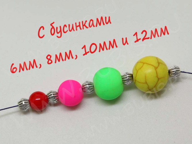 Бусина 093 биконус полосатый 4*3,8мм античное серебро (литьё) (10шт.)