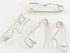 Основа (заготовка) для броши №95 булавка 23*9,5*2мм цвет платины (Iron) (10шт.)