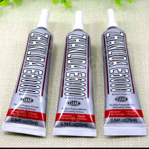 Клей 26 ювелирный E6000 25мл с металлическим носиком и крышкой-иглой (инструменты для бижутерии)