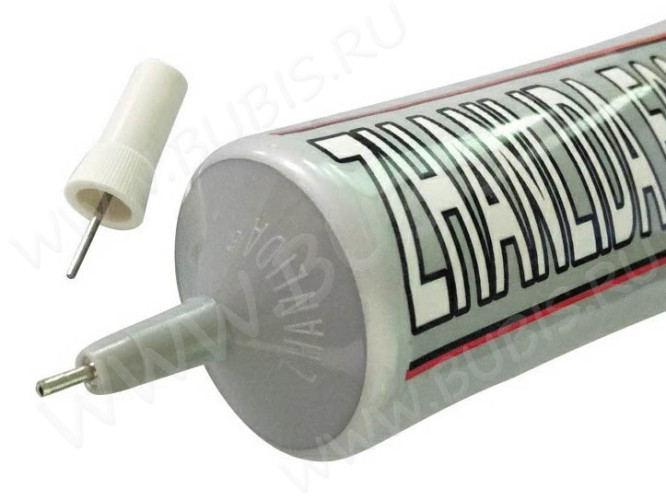 Клей 26 ювелирный E6000 25мл с металлическим носиком и крышкой-иглой (инструменты для бижутерии)