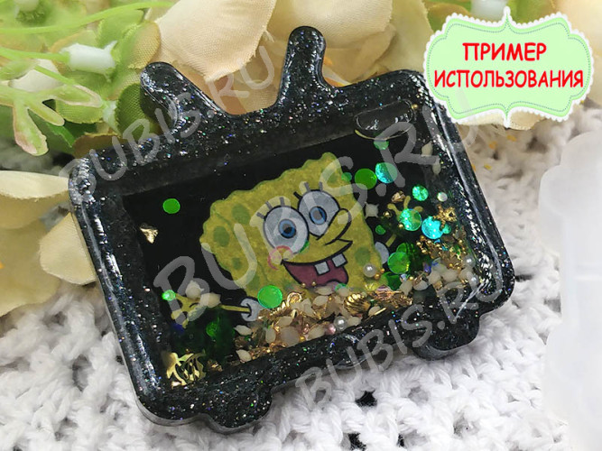 Перламутровый пигмент (mica) Bubis Crafts т.серый графит (красители)