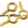 Штифт винтовой 07 толстый 10*4*1,1мм золотистый (Iron) (100шт) Купить Штифт винтовой 07 толстый 10*4*1,1мм золотистый (Iron) (100шт) с доставкой по России