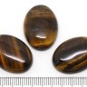 Купить Кабошон каменный 051 Овал 25*18*6,5мм Тигровый глаз (камни) с доставкой по России