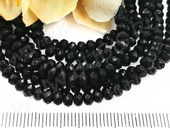 Бусина каменная Рондель 17 ГРАНЁНЫЙ 4*4*2,5мм Агат натуральный (камни) (10шт.)