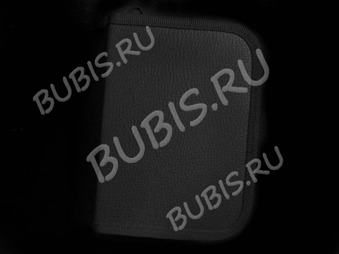 Комплект инструментов 07 набор в "кожаном" органайзере 8 предметов 15,5*11*2,8см чёрный (инструменты для бижутерии)