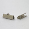 Купить Зажимы №36 для лент 20*8*5мм цвет платины (Iron) (10шт) с доставкой по России