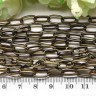 Купить Цепочка I107 с простым плетением звено 11*6мм античная бронза (Iron) (1м) с доставкой по России