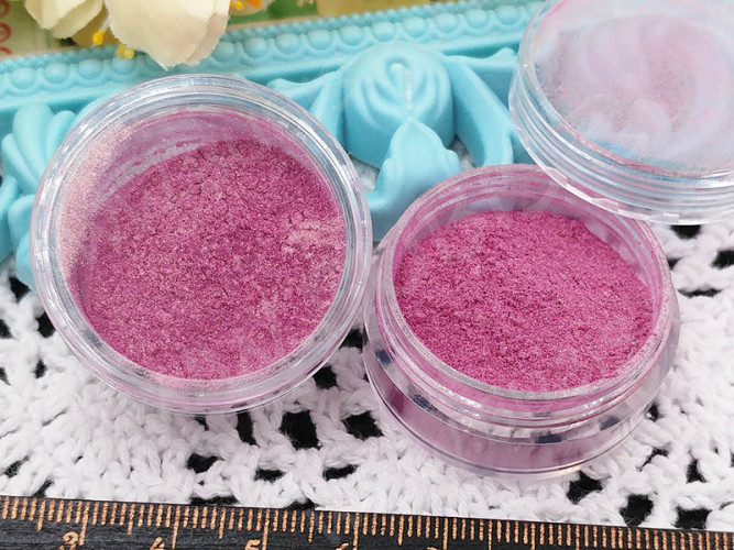 Перламутровый пигмент (mica) Bubis Crafts розовый (красители)