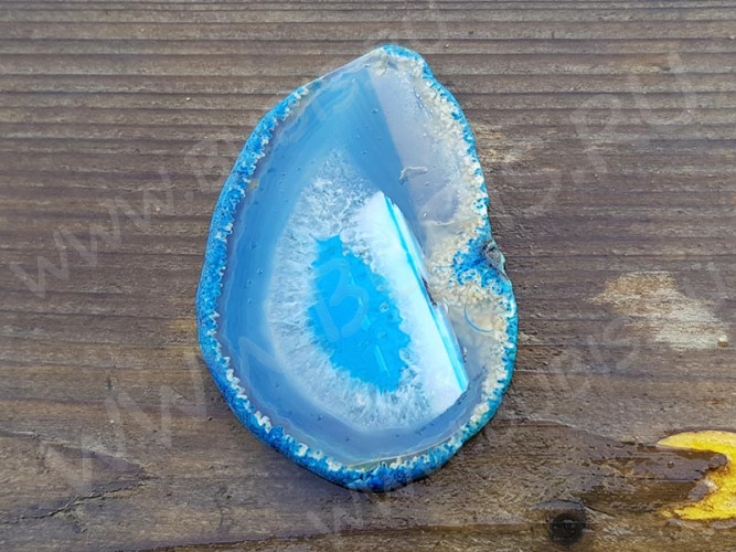 Кулон 1119 Срез Агата 69*47*4мм (камни)