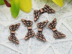 Бусина 191 Крылья 03 3D Ангела средние 15*7*3мм античная медь (литьё)