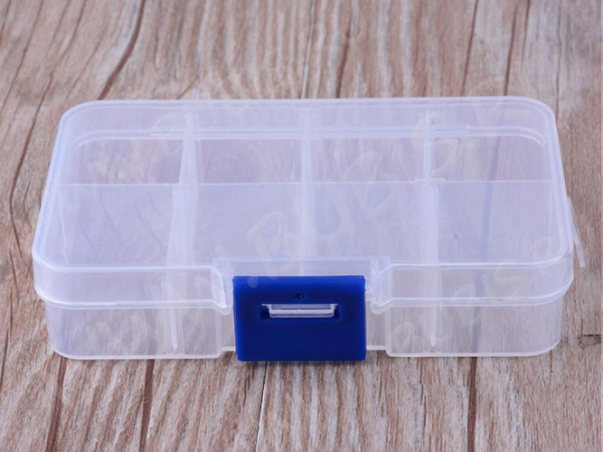 Контейнер для хранения 32 на 8 секций 10,5*6,7*2,3см прозрачный (оргстекло)