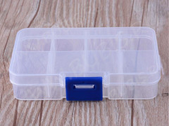 Контейнер для хранения 32 на 8 секций 10,5*6,7*2,3см прозрачный (оргстекло)