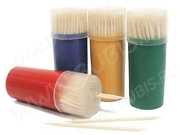 Деревянные палочки 01 зубочистки для лепки и другого рукоделия 65*2*2мм бежевые (инструменты для бижутерии) (прим.80шт.)