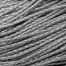 Купить Шнур кожаный 23 кожзам плетёный круглый 3мм серебристый (1м) с доставкой по России
