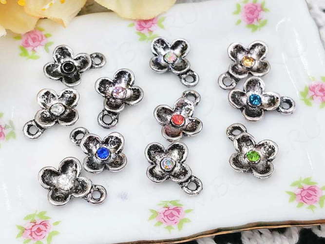 Ювелирные стразы 2,2мм св.лиловые (стекло) (10шт.)