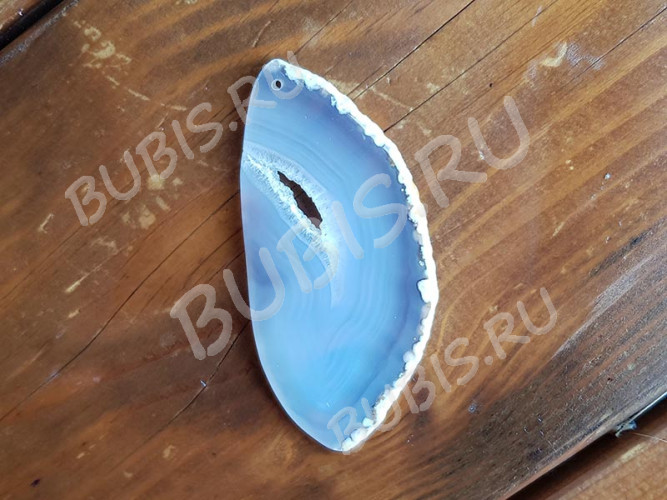 Кулон 1121 Срез Агата 85*40*4мм (камни)