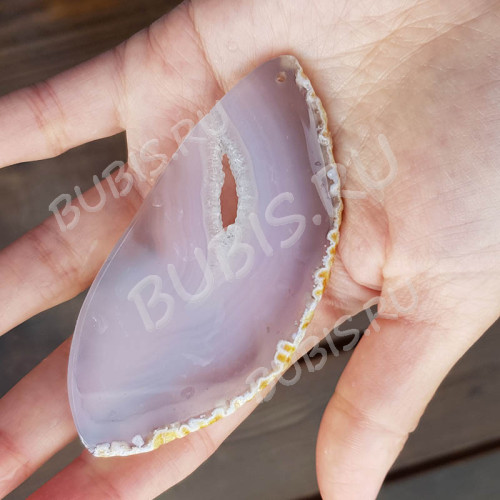 Кулон 1121 Срез Агата 85*40*4мм (камни)