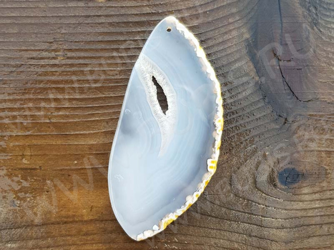 Кулон 1121 Срез Агата 85*40*4мм (камни)