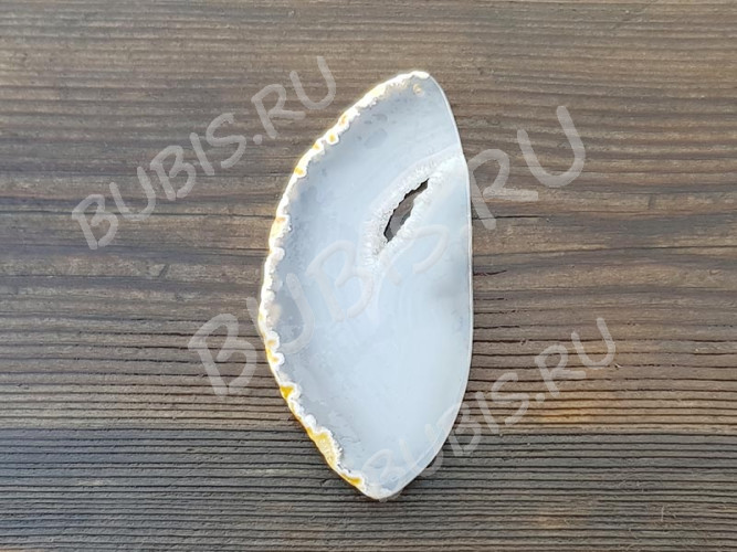 Кулон 1121 Срез Агата 85*40*4мм (камни)