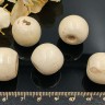 Бусина Округлая 20*19мм белое дерево (дерево) Купить Бусина Округлая 20*19мм белое дерево (дерево) с доставкой по России