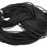 Полиуретановый шнур 05 3мм ПОЛЫЙ (1мм) чёрный глянцевый (1м) Купить Полиуретановый шнур 05 3мм ПОЛЫЙ (1мм) чёрный глянцевый (1м) с доставкой по России