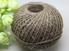 Шпагат 03 льняной 1,5-2мм св.коричневый (шнуры) (кат.100м)