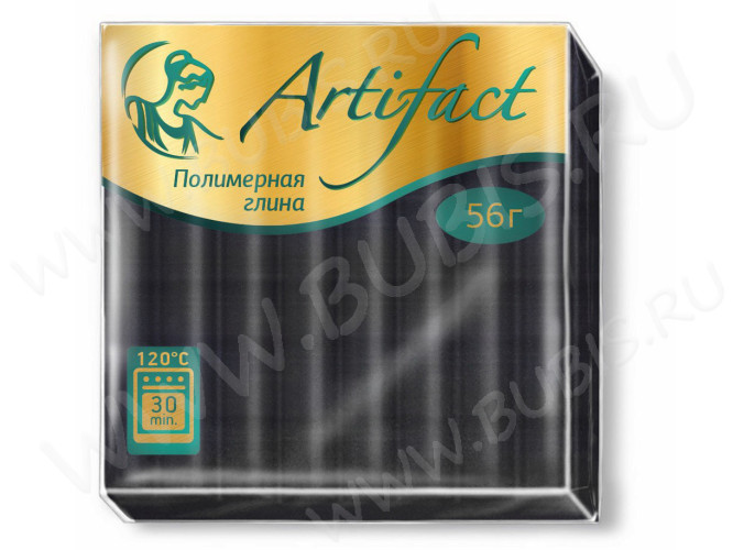 Полимерная глина Артефакт 692 металлик графит 56г.