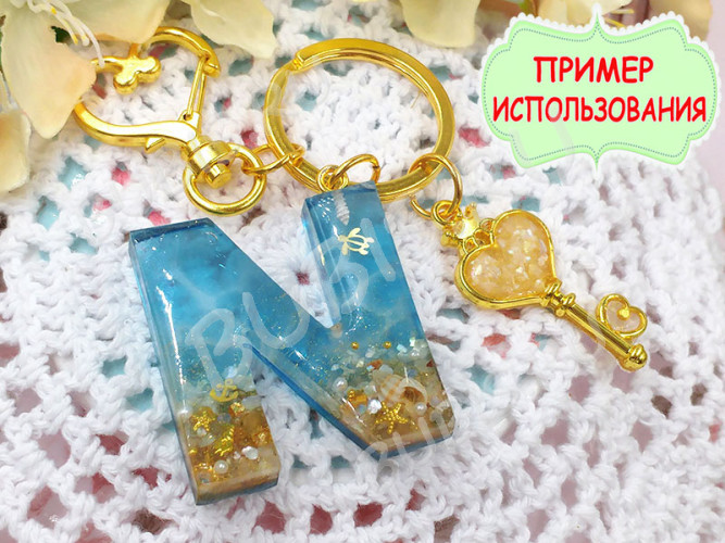 Штифт винтовой 01 толстый 10*5*1,3мм золотистый (Iron) (10шт.)