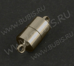 Магнитный замочек №43 с петельками 17*7мм античная бронза (Brass)