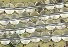 Бусина округлая 8мм Хрусталь прозрачный (камни)