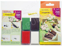 Набор полимерной глины Артефакт 7504-55-31 Сладости с фурнитурой и инструкцией