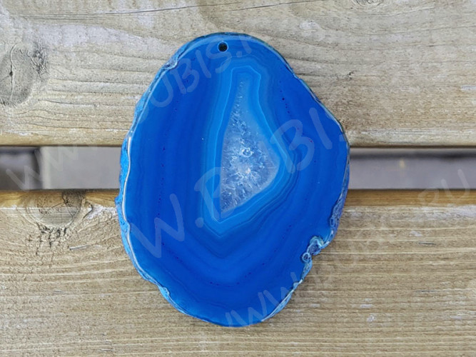 Кулон 1123 Срез Агата 59*45*4,5мм (камни)