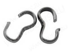 Зажимы №16 коннекторы 8*4*2мм чёрный никель (Iron) (10шт.)